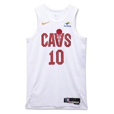 View full screen - View 1 of Lot 96. Darius Garland Cleveland Cavaliers 2023-2024 Game Worn Association Edition Jersey.