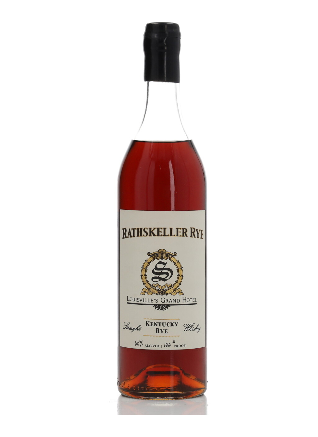 View full screen - View 1 of Lot 250. Rathskeller Rye 136 Proof 1983 (1 BT 75cl).