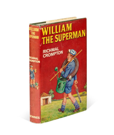 View full screen - View 1 of Lot 30. Richmal Crompton | William the Superman, 1968, first edition, presentation copy inscribed.
