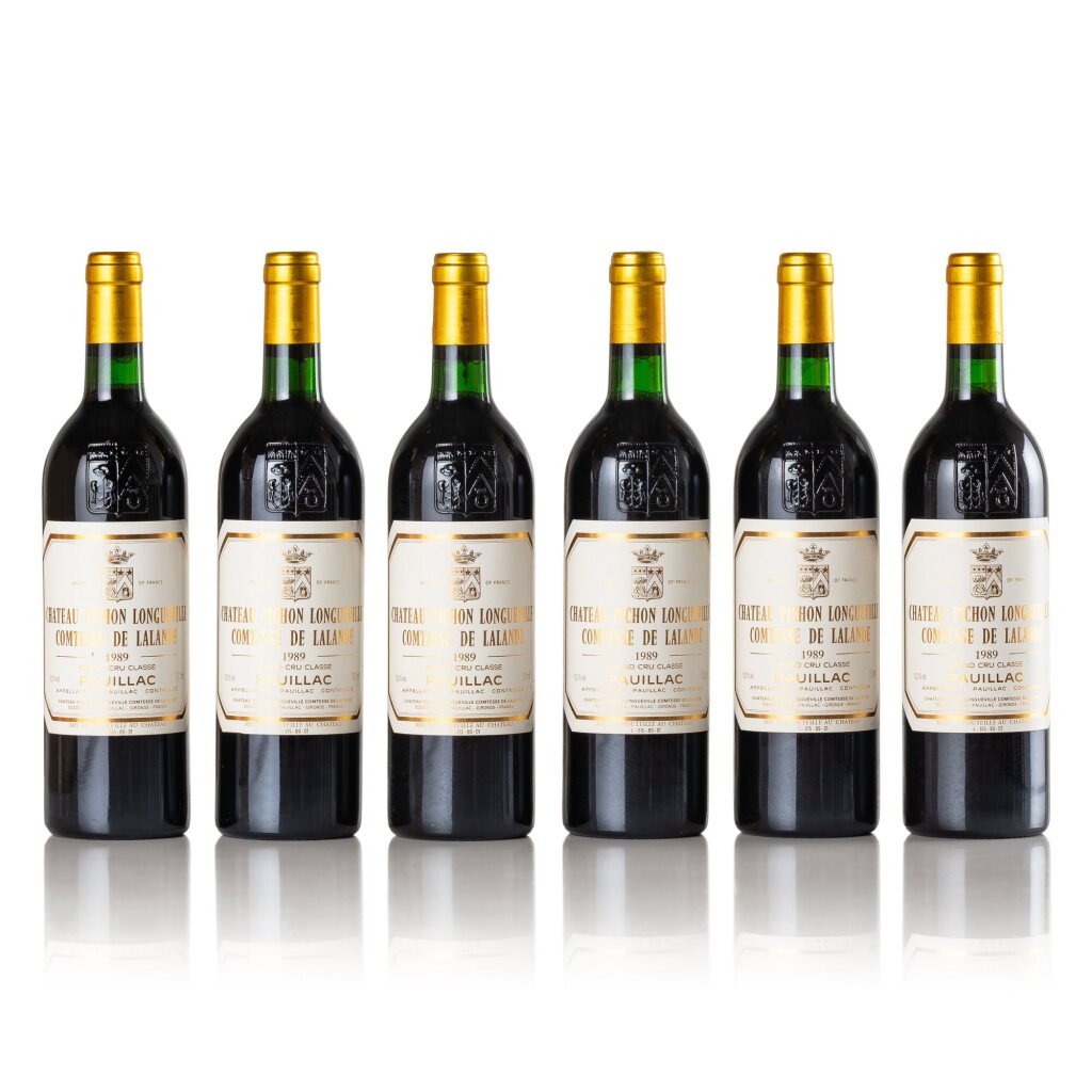 View full screen - View 1 of Lot 158. Château Pichon Longueville, Lalande 1989 (12 BT).