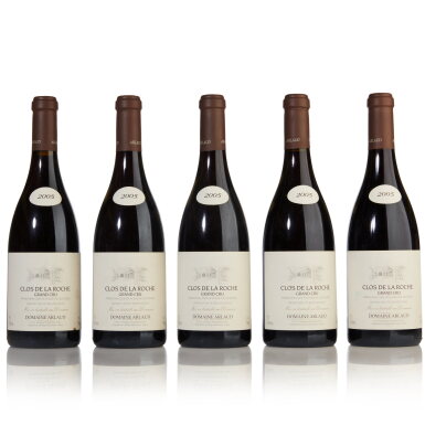 View full screen - View 1 of Lot 435. Clos de la Roche 2005 Domaine Arlaud Père et Fils (5 BT).