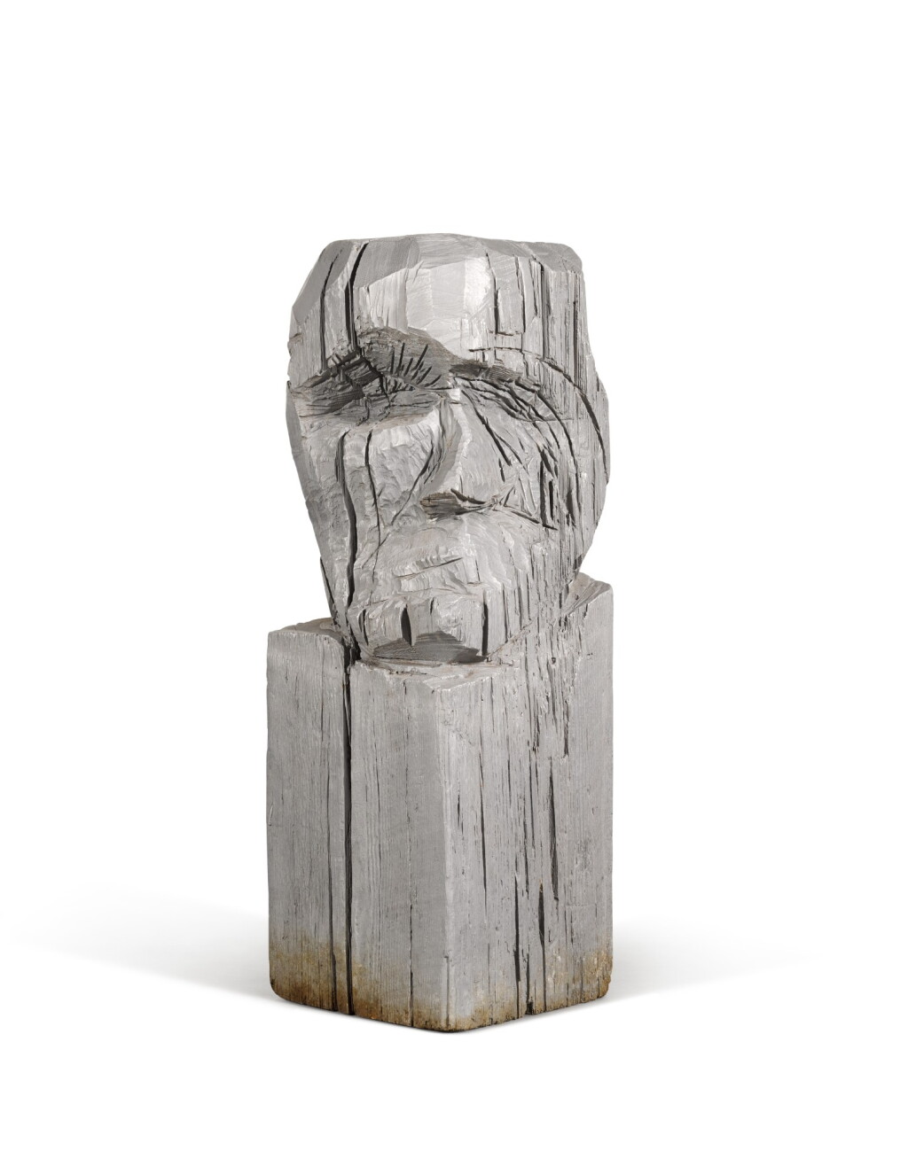 View full screen - View 1 of Lot 489. Carved Head (Base).