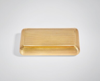 View full screen - View 1 of Lot 708. A Gold Snuff Box, Charles Petschler, Paris, 1819-1822.