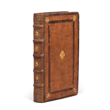 View full screen - View 1 of Lot 1249. Oppianus Anazarbensis, Oppianou Aleutikon biblia pente, Venice, Heirs of Aldo Manuzio & Andrea Torresano, December 1517, contemporary tan calf, Flemish (?) mid-1540s.