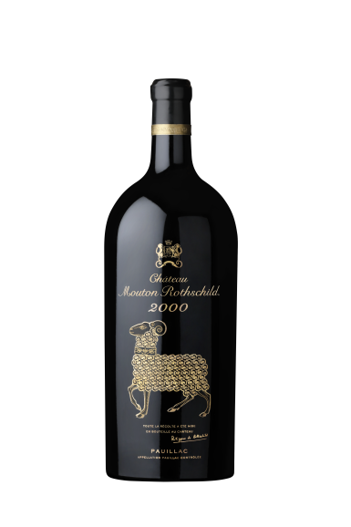 View full screen - View 1 of Lot 5. Château Mouton Rothschild 2000 (1 Jeroboam, 1 Experience).