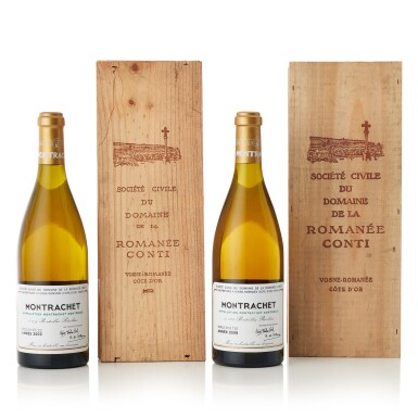 View full screen - View 1 of Lot 7083. Montrachet 2008 Domaine de la Romanée-Conti (1 BT).