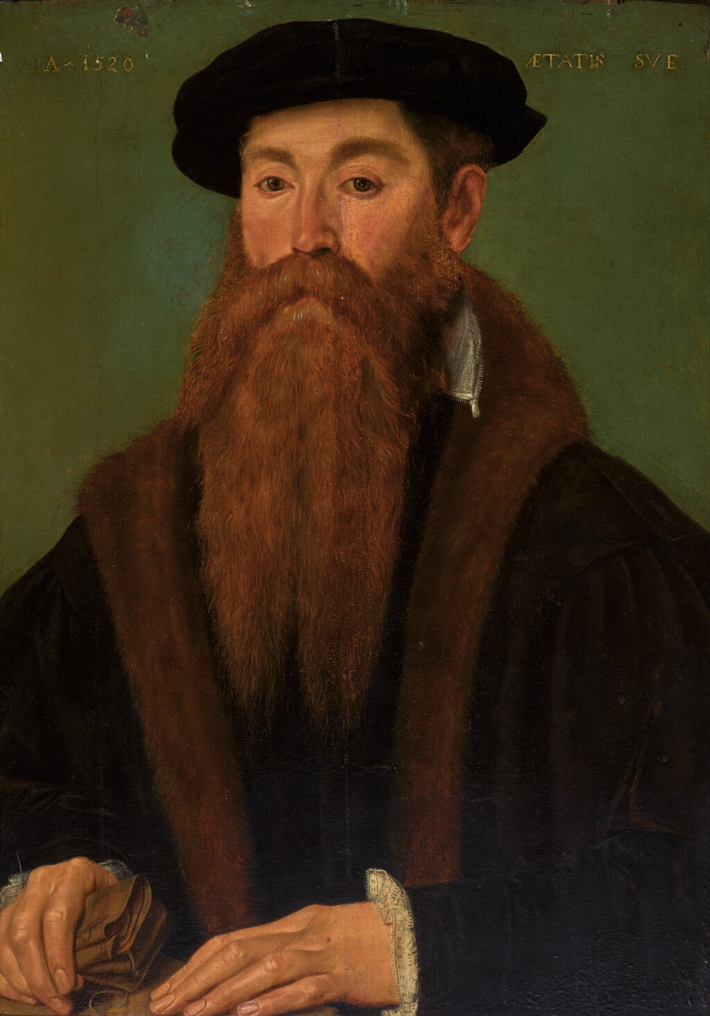 View full screen - View 1 of Lot 93. MASTER OF THE 1540S | Portrait of a man.