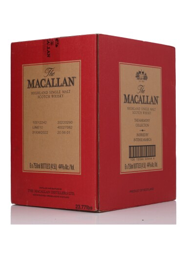 View full screen - View 1 of Lot 101. The Macallan Harmony Collection Intense Arabica 44.0 abv NV (6 Bottles 75cl).