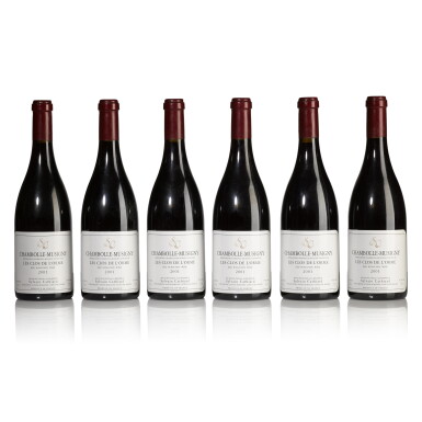View full screen - View 1 of Lot 450. Chambolle Musigny, Les Clos de l'Orme 2001 Sylvain Cathiard (11 BT).