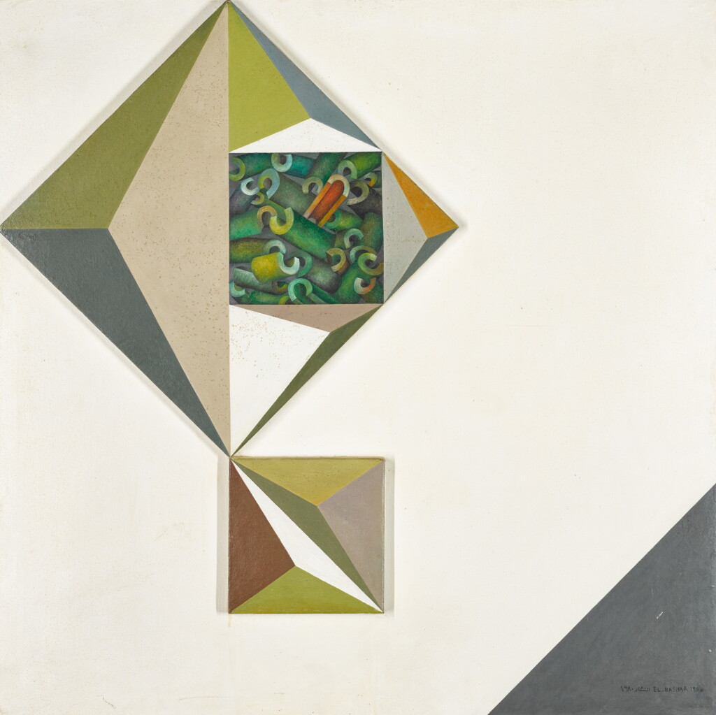 View full screen - View 1 of Lot 18. Organic-Geometrical Integration (No. 28).