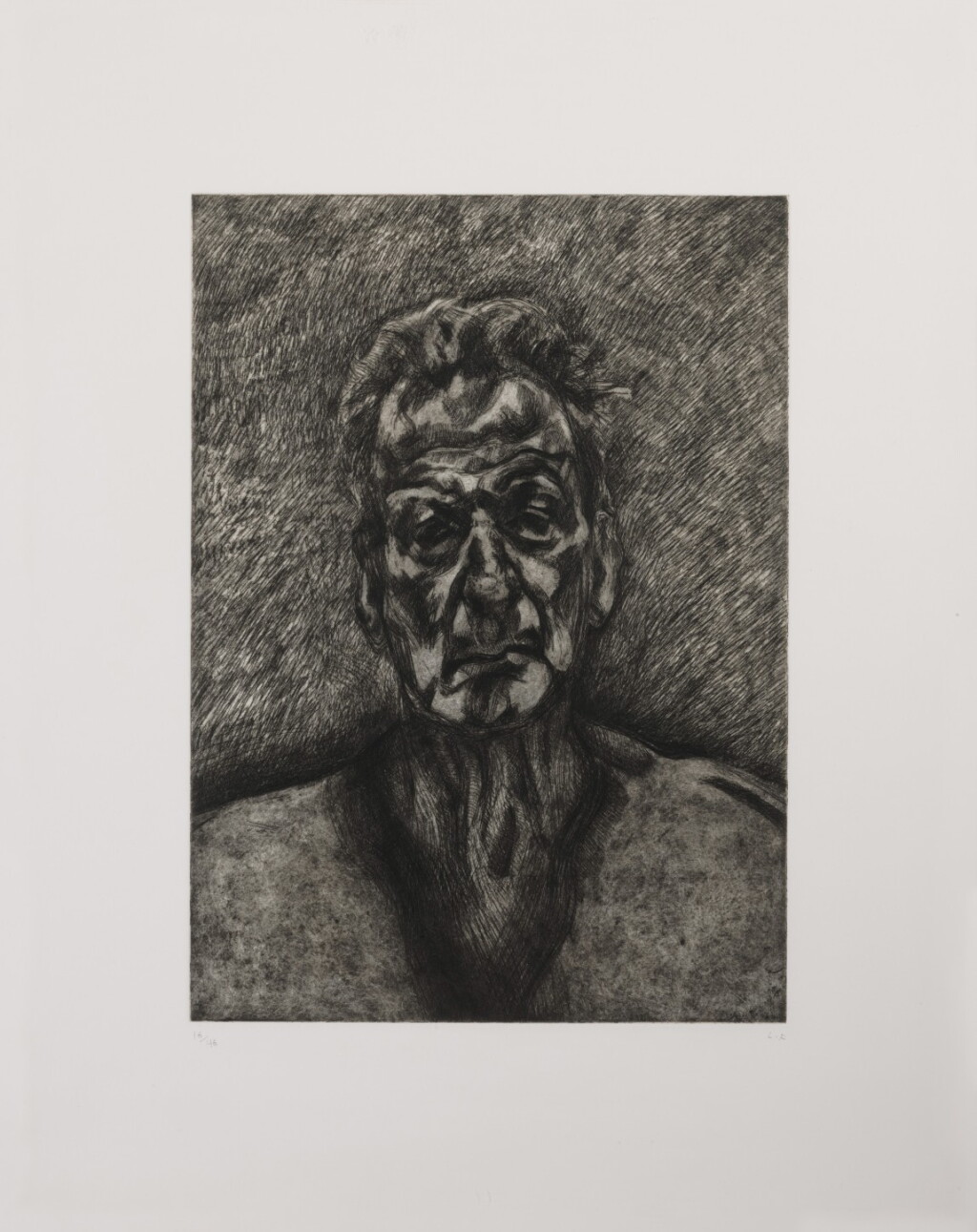 View full screen - View 1 of Lot 11. Self-Portrait: Reflection (Hartley 55).
