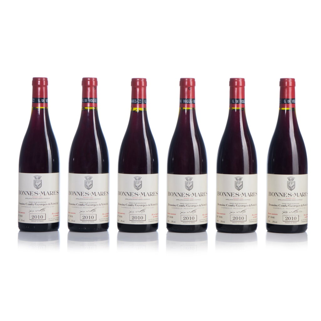 View full screen - View 1 of Lot 23. Bonnes Mares 2010 Comte Georges de Vogüé (6 BT).