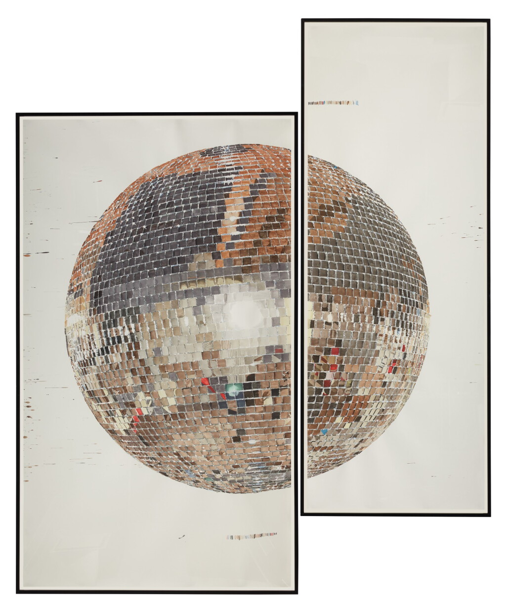 View full screen - View 1 of Lot 205. DAVE MULLER | SELF PORTRAIT IN THE STUDIO.