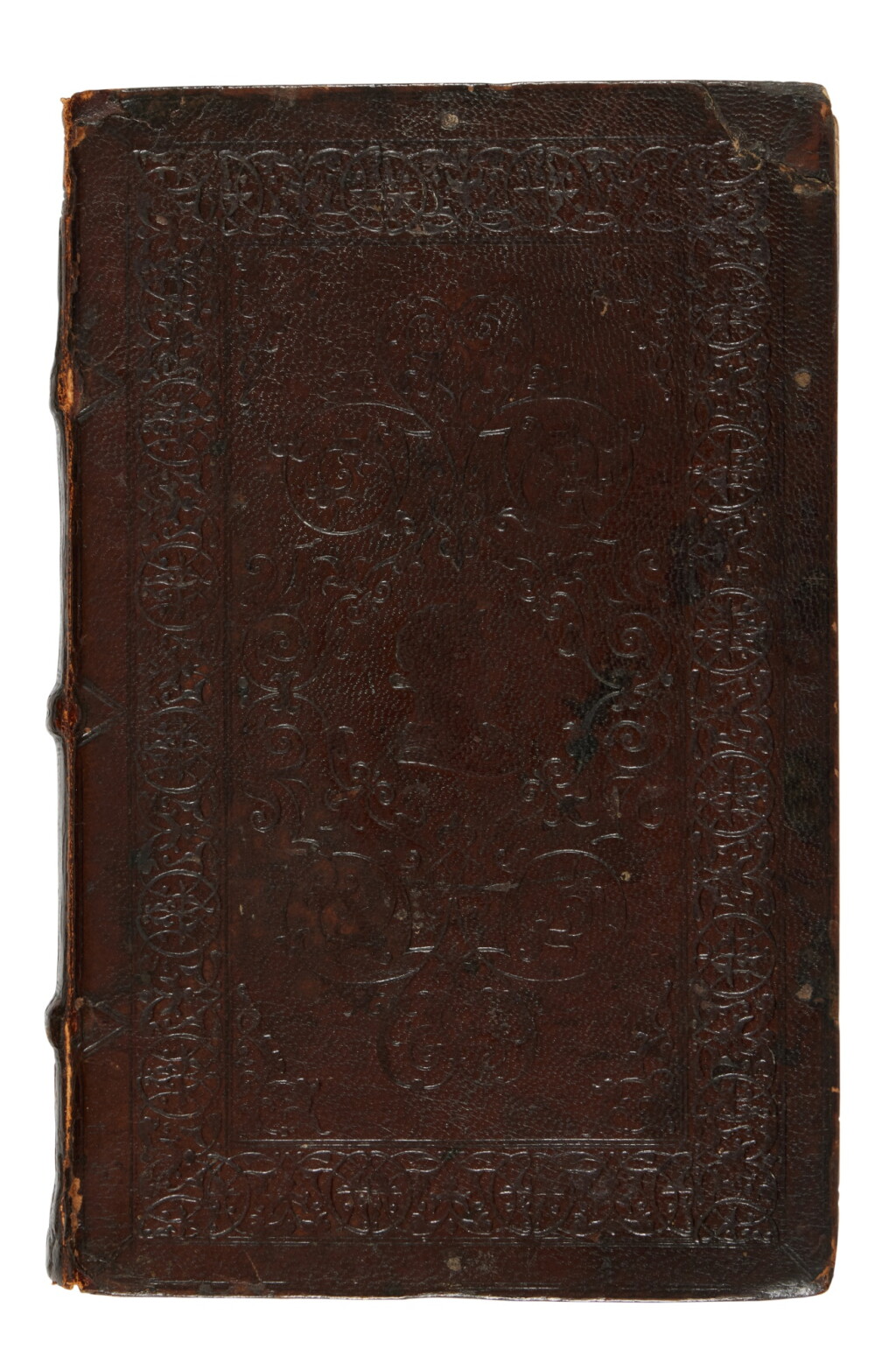 View full screen - View 1 of Lot 1364. Priscianus Caesariensis, Opera grammatica, Venice, Heirs of Aldo Manuzio & Andrea Torresano, 1527, contemporary Bolognese brown morocco by the "German Students' Binder".