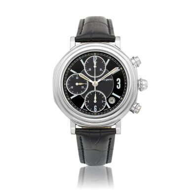 View full screen - View 1 of Lot 8786. Reference G.3550.7 | A stainless steel chronograph wristwatch with date, Circa 1996 | 型號G.3550.7 | 精鋼計時腕錶,備日期顯示,約1996年製.