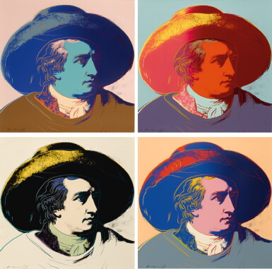 View full screen - View 1 of Lot 285. ANDY WARHOL | GOETHE (F. & S. II.270-273).