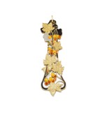 Pendentif or et émail, "Automne" | Gold and enamel pendant, 'Autumn'