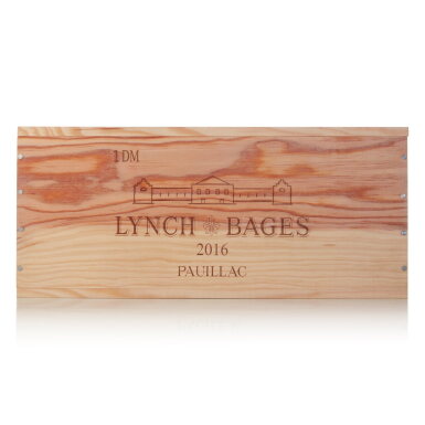 View full screen - View 1 of Lot 1150. Château Lynch Bages 2016 (3 DM).