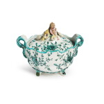 A Marseille (Veuve Perrin) Faience Tureen and Cover, circa 1760-70