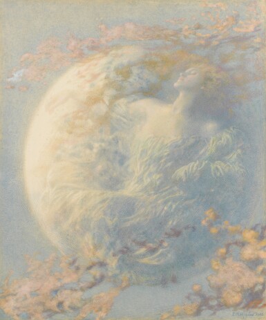 View full screen - View 1 of Lot 501. Waning Moon.