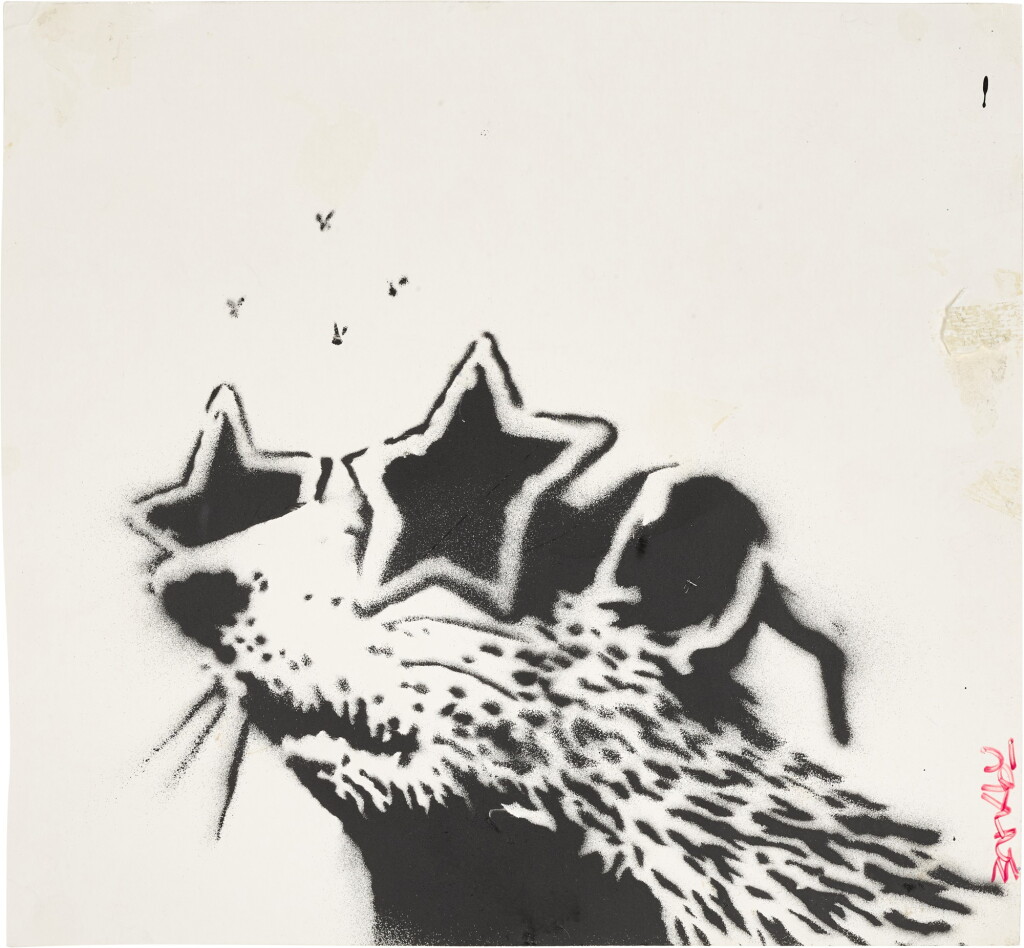 View full screen - View 1 of Lot 20. Rat with Sunglasses Test Spray.