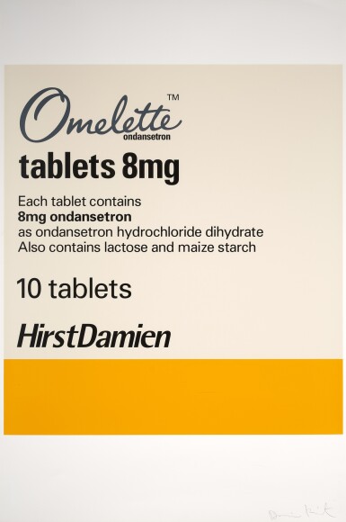 View full screen - View 1 of Lot 538. Omelette, from The Last Supper.