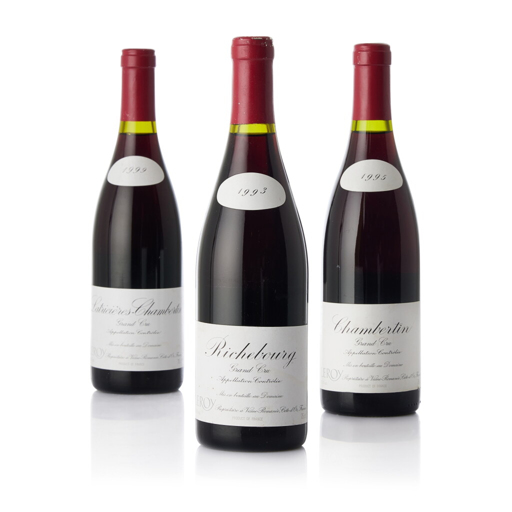 View full screen - View 1 of Lot 6303. Latricières Chambertin 1999 Domaine Leroy (6 BT).