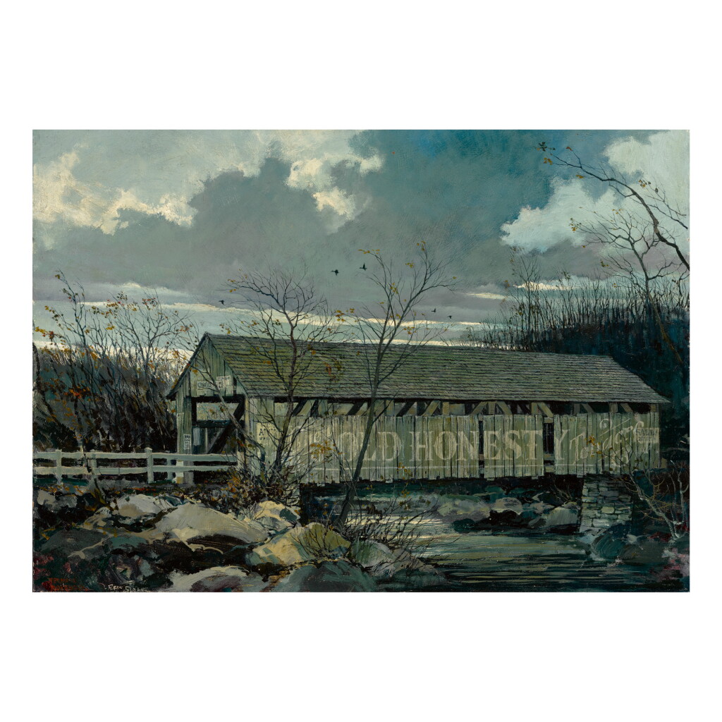 View full screen - View 1 of Lot 124. ERIC SLOANE | VERMONT IN NOVEMBER.