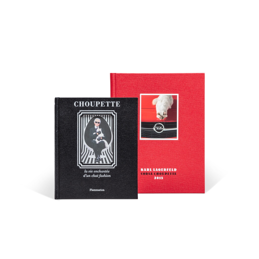 View full screen - View 1 of Lot 95. Two books on Choupette's life.