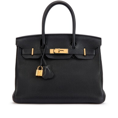View full screen - View 1 of Lot 3120. Black Togo Birkin 30 Gold Hardware, 2017.