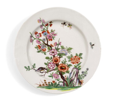 View full screen - View 1 of Lot 78. A Vienna (Du Paquier) plate, Circa 1723.