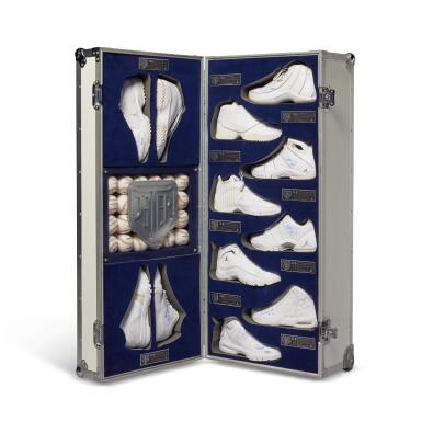 View full screen - View 1 of Lot 36. Derek Jeter Signed 'DJ3K' Jordan Brand Complete Signature Collection | Size 11.5.