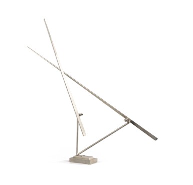 View full screen - View 1 of Lot 501. GEORGE RICKEY | QUADRILATERAL THEME IV.