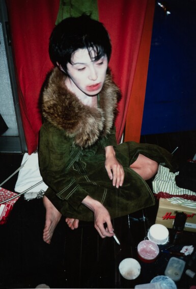 View full screen - View 1 of Lot 70. 'Takaho putting on make up, Tokyo'.