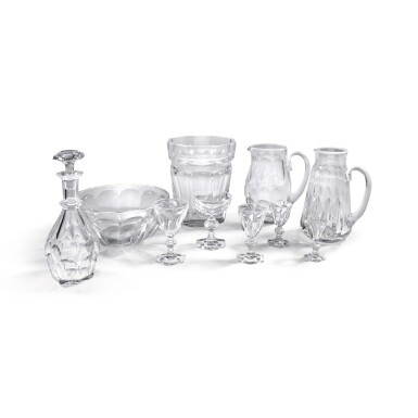 View full screen - View 1 of Lot 67. A BACCARAT 'HARCOURT' PATTERN SERVICE, 20TH CENTURY.