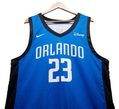 View full screen - View 1 of Lot 12. Tristan da Silva Orlando Magic 2024 NBA 2K25 Summer League Game Worn Jersey .