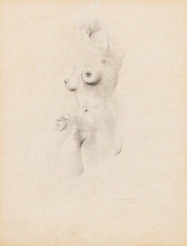 View full screen - View 1 of Lot 144. Torse féminin.