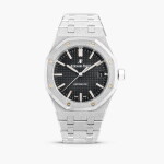 Royal Oak, Reference 15454BC.GG.1259BC.03 | A frosted white gold bracelet watch with date, Circa 2018