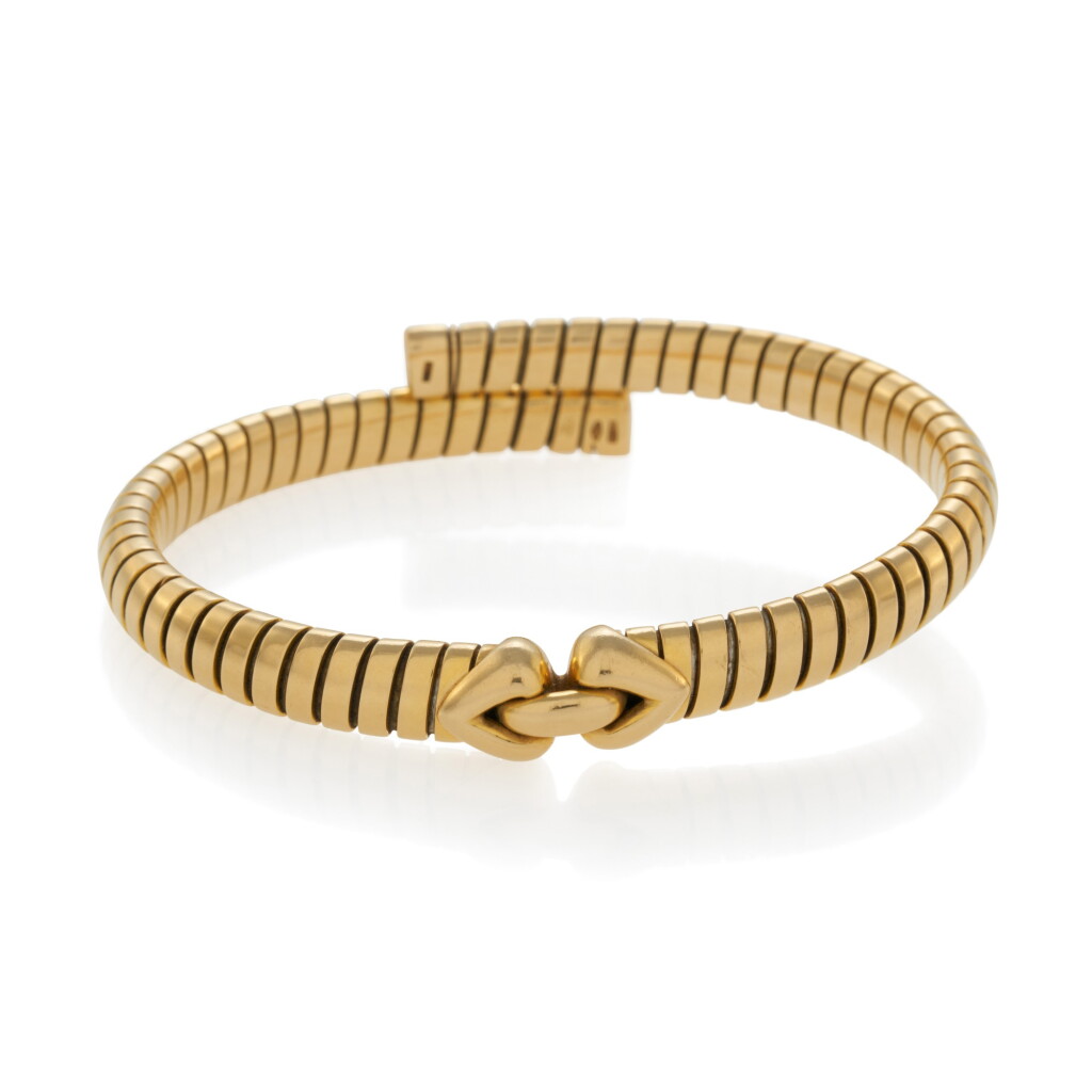 View full screen - View 1 of Lot 58. Gold bracelet, 'Tubogas'.