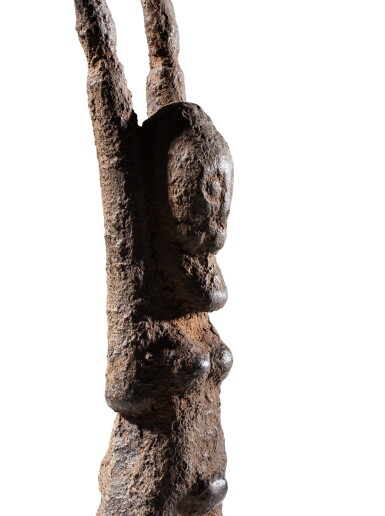 View full screen - View 1 of Lot 157. Statue, Tellem, Mali | Tellem Figure, Mali.