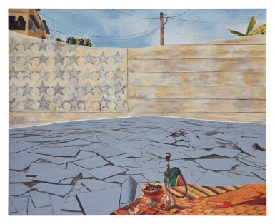 View full screen - View 1 of Lot 92. White Flag.