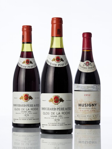 View full screen - View 1 of Lot 7017. Clos de la Roche 1978 Bouchard Père et Fils (3 BT).