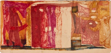 View full screen - View 1 of Lot 25. Study for Jzanet (Funeral).