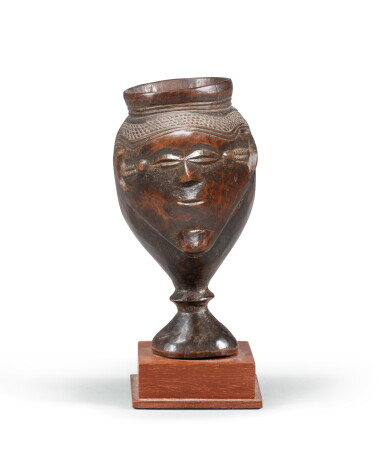 View full screen - View 1 of Lot 348. Kuba cup, Democratic Republic of the Congo.
