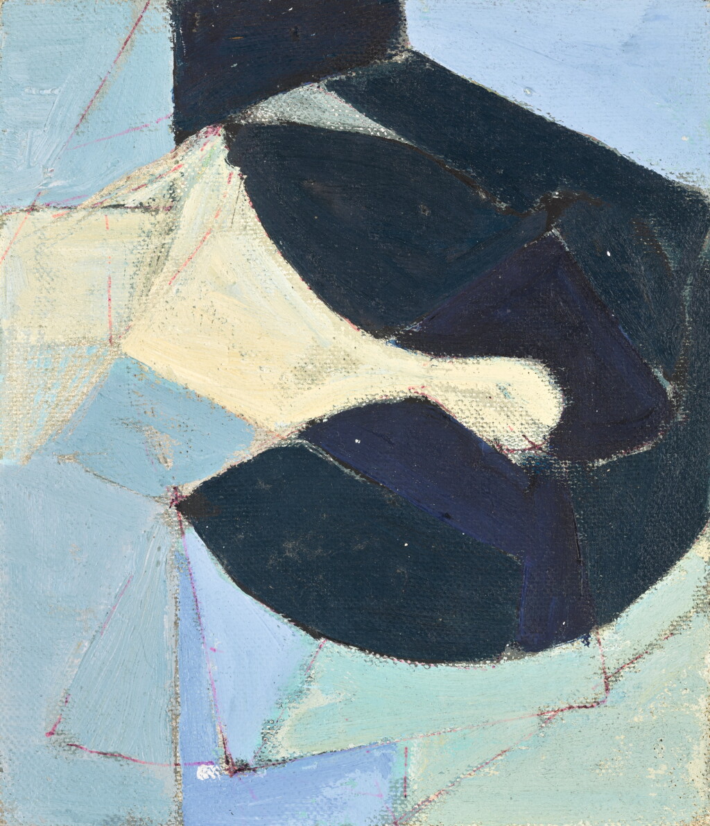 View full screen - View 1 of Lot 49. ADRIAN HEATH | OIL STUDY (PERCHA).