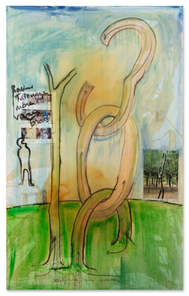 View full screen - View 1 of Lot 104. La Grande Esquisse du Cri, l'Ecrit.