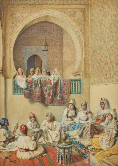 View full screen - View of Music in the Harem.