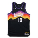 Khaman Maluach ‘Rookie Year’ Phoenix Suns 2025-2026 Game Issued City Edition Jersey