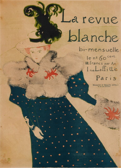 View full screen - View 1 of Lot 59. La Revue Blanche (Delteil 355; Adriani 130; Wittrock P16).