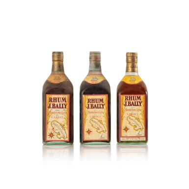 View full screen - View 1 of Lot 494. Rhum J Bally, Lajus Pantation "Vertical" (3 BT).